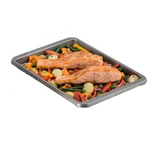Poêle à gâteau en acier au carbone Offre Spéciale Feuille de biscuits Rectangle personnalisé Poêle à rôtir antiadhésive - Product Image 1