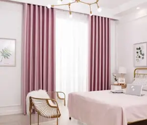 YINGKUO hecho a medida diseños de moda de lujo persianas de ventanas cortina opaca para el hogar dormitorio sala de estar