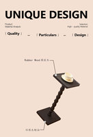 Petite table basse en bois avec rangement pour canapé, table d'appoint pour salon
