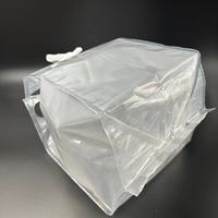 Sac à eau en plastique en gros, 20 litres, facilement pliable et pratique à transporter, grande capacité