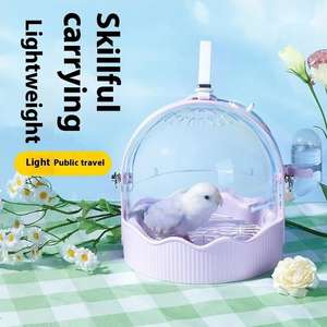 <span class=keywords><strong>Cage</strong></span> à oiseaux en plastique en forme de soucoupe volante pour perroquet, <span class=keywords><strong>cage</strong></span> à oiseaux d'extérieur portable, grande, respirante, <span class=keywords><strong>cage</strong></span> à oiseaux ornementale spécialisée - Product Image 2