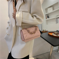 Sac à Main d'Épaule en Cuir de Luxe Matelassé avec Chaînes, Bandoulière, Logo Personnalisé, pour Femmes – Vente en Gros