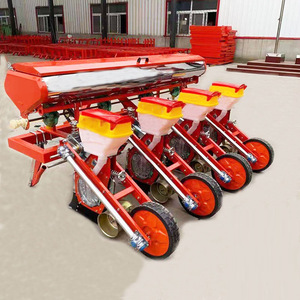 Sembradora de maíz de 4 hileras con fertilizante para equipos agrícolas de maíz y soja - Product Image 1