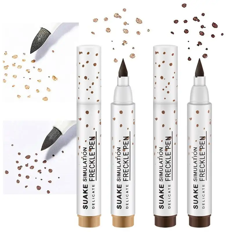 Cross Border Brown Freckle Pencil Natural Easy Color No Makeup Removal Spot Pen Impermeable Sweatproof Eyeliner Maquillaje