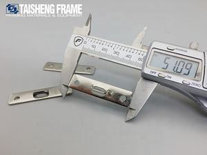 ठोस मोल्डिंग तस्वीर गैलरी के लिए रेल फांसी प्रणाली प्रणाली कला प्रदर्शन फ्रेम रेल फांसी हुक फोटो फ्रेम सामान - Product Image 4