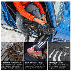 Vente en gros de tapis de sol de voiture 3D TPE imperméables à l'eau tapis de coffre doublure de cargaison pour <span class=keywords><strong>Toyota</strong></span> <span class=keywords><strong>BZ4X</strong></span> 2023-2024 accessoires d'intérieur de voiture tapis de voiture - Product Image 3