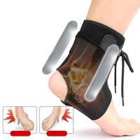 Protège-pieds de course à pied pour hommes et femmes, stabilisateur d'entorse à la cheville, réglable, confortable et souple