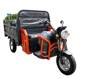 รถสามล้อไฟฟ้าบรรทุกสินค้า 48V 501-800W แบบเปิดประทุน รับน้ำหนักได้ 300-400 กก. ยานพาหนะส่งของไฟฟ้าสามล้อ - Product Image 1