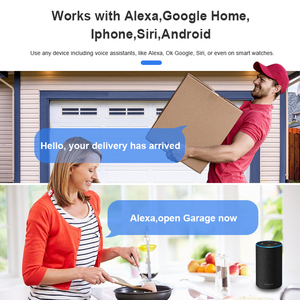2.4G wi-fi Smart Garage per interni apriporta bidirezionale Audio Pir rilevamento del movimento facile installazione di visione notturna SD Card Home - Product Image 5