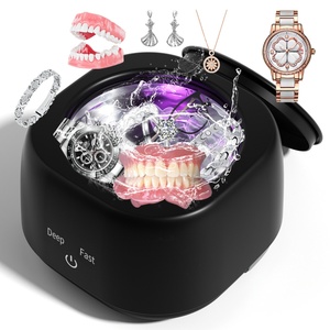 Nettoyeurs à ultrasons pour prothèses dentaires, bijoux, montres, nettoyeurs à ultrasons portables pour la maison - Product Image 3