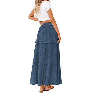 <span class=keywords><strong>Jupe</strong></span> <span class=keywords><strong>longue</strong></span> d'été sur mesure pour femme 2026 – Élégante <span class=keywords><strong>jupe</strong></span> mi-<span class=keywords><strong>longue</strong></span> évasée taille haute pour cocktail, soirée ou invitée de <span class=keywords><strong>mariage</strong></span> - Product Image 2