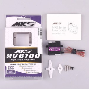 Servo MKS HV6100 con engranajes metálicos, torque de 3.0kg-cm para avión RC, modelo de ala fija - Product Image 2