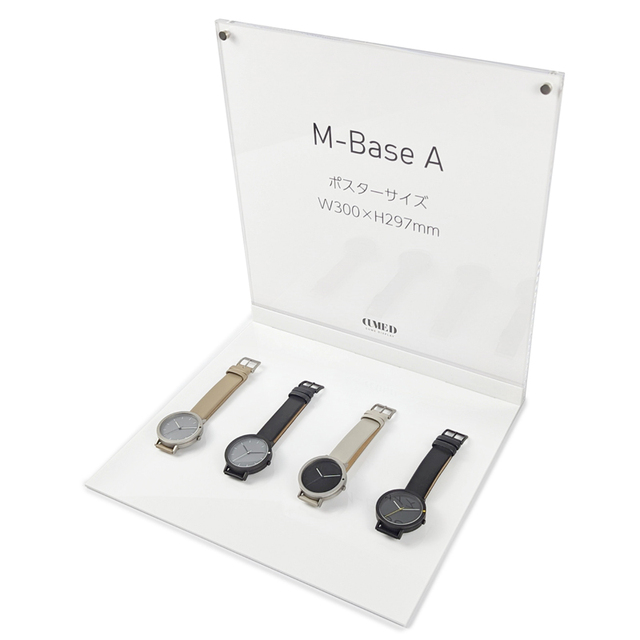 High End Countertop Acrylic Watch Displays Stand Wrist Watches Jewelry Product Display Stand for Shopping Mall