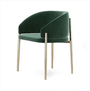 Chaises de salle à manger en acier de luxe italien <span class=keywords><strong>Habitat</strong></span> avec revêtement en cuir - Écologiques et durables pour les restaurants et les hôtels - Product Image 5