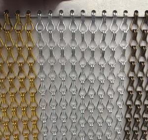 Cortina <span class=keywords><strong>de</strong></span> <span class=keywords><strong>Malla</strong></span> <span class=keywords><strong>de</strong></span> Aluminio Decorativa <span class=keywords><strong>de</strong></span> Grado Comercial para Divisiones Interiores y Revestimientos Arquitectónicos - Product Image 3