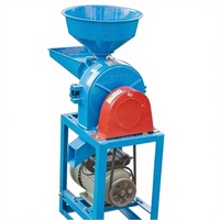 Petit moulin à riz en métal durable, machine à moudre les céréales, machine à broyer les aliments pour usage agricole et familial