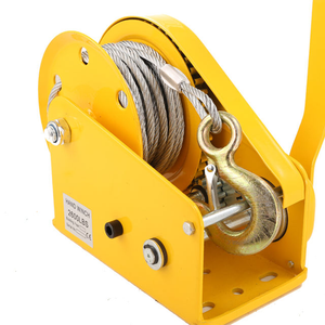 Verricello Manuale Portatile da 2600 LBS con Cavo in Acciaio per Traino e Fissaggio Carichi - Product Image 2