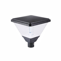 Lampe solaire de jardin LED tout-en-un DC de haute qualité, meilleur prix de gros, super luminosité, matériau aluminium+PC, étanche IP65, télécommande