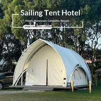 Tente d'hôtel extérieure pour camping, hébergement, restaurant, quatre saisons, en tissu Oxford imperméable, de luxe, pour team building, modèle Sailors' Two
