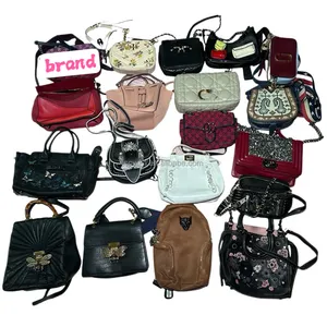 A1 luxury used bag bales second hand branded ladies premium from Japan and Italy design wholesale ukay women serial number bag