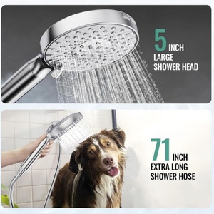 Water Softener Filters Beads for Bathroom High <b>Pressure</b> 9 Spray Mode Chrome Showerhead with Filters Filtered Shower Head - Product Image 6