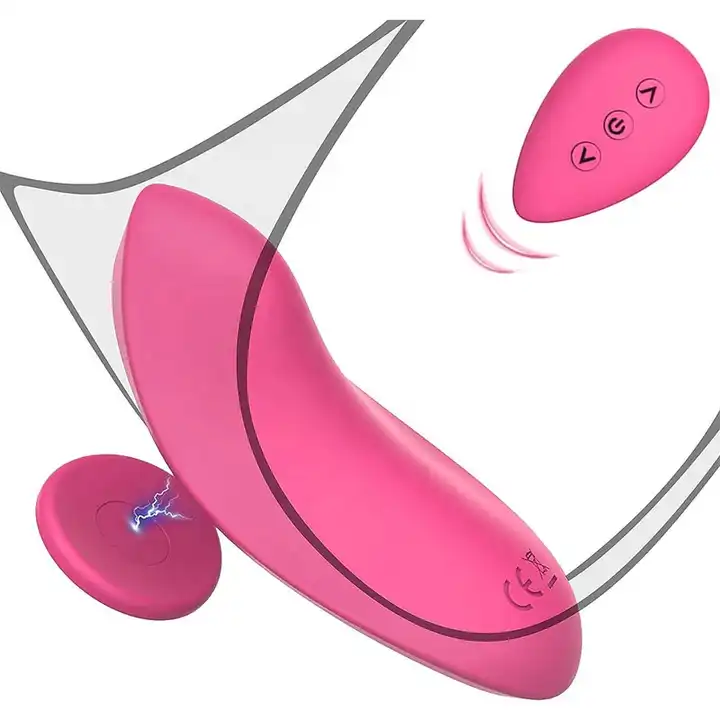 Wearable Waterproof Vibrator for Women - 10 Vibration Functions, Perfect  for BDSM and Sexy Play, CE ROHS Certified, Pink Color