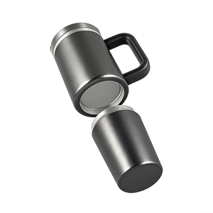 Nuovo Design <span class=keywords><strong>2026</strong></span>: Tazza Personalizzata in Acciaio Inox a Doppia Parete da 40oz con Manico, Tumbler per Auto in Vari Colori - Product Image 4