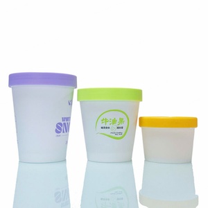 100g 200g 250g 500g 8oz Colored Frosted Cosmetic <b>Jar</b> <b>Plastic</b> PP Empty Ice Cream Body Scrub Butter <b>Jars</b> Face Clay Containers - Product Image 2