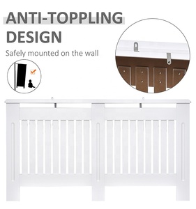 Armadio moderno del radiatore del MDF con la copertura della carenatura del radiatore del riscaldamento dello schermo per il salone o la camera da letto di legno mobili per la casa - Product Image 3