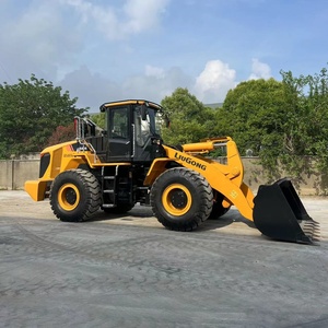 Chargeuse sur pneus Liugong CLG856H d'occasion de 2023 en bon état, 5 tonnes, chargeuse frontale chinoise d'occasion CLG856H en vente - Product Image 2