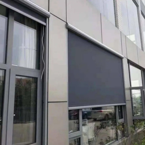 Persianas Enrollables Impermeables con Cierre, Persianas Onduladas para Patio, Persianas Horizontales Inteligentes con Cierre Automático, Persianas Exteriores Automáticas para Protección Solar - Product Image 2