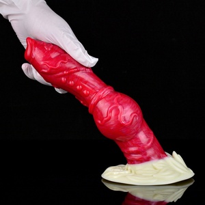 Hot Sell Liquid Silicone Horse Hanging Penis Anal Plug for Men and Women Adult Fun Vagina Anus Massage Masturbator - Product Image 4