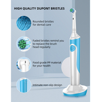 Or-Care brosse à dents électrique CE 360 Type de Rotation Budget brosse à dents électrique rotative pour les maladies des gencives