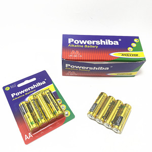 Powershiiba 1.5V 더블 알카라인 배터리 <span class=keywords><strong>Lr6</strong></span> AA Am3 알루미늄 호일 재킷 - Product Image 3