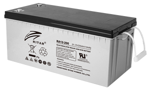 Batería de Gel Solar <span class=keywords><strong>Ritar</strong></span> de Alta Calidad, <span class=keywords><strong>12v</strong></span> 200ah, Sellada para Energía Solar - Product Image 2