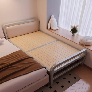 Letto Pieghevole in Ferro Regolabile 1,5m, Struttura Letto Singolo Imbottita Morbida, Robusta e Durevole, Arredamento Moderno per Camera da Letto - Product Image 2