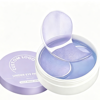 Patchs de gel pour les yeux au collagène hydratant en profondeur, soin cosmétique quotidien universel, masque en gel pour le contour des yeux en bouteille