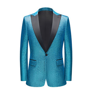 <span class=keywords><strong>Abito</strong></span> da uomo slim fit in raso <span class=keywords><strong>nero</strong></span> con revers a punta, ideale per lo sposo, il testimone o per serate eleganti - Collezione 2026 - Product Image 1