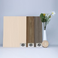 Tablero de Melamina MDF de 7x9 pies, Tacto Cálido, Grosor Personalizado, Resistente al Fuego y a la Humedad, Madera Transparente para Cocina, Baño, Apartamento, Hotel