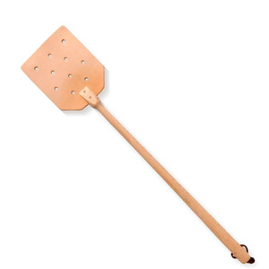 Raquettes à mouches en cuir sur mesure, outils de nettoyage ménager, raquettes à moustiques, raquettes à moustiques et à mouches à long manche pour - Product Image 1