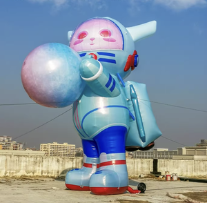 <span class=keywords><strong>Ballon</strong></span> <span class=keywords><strong>gonflable</strong></span> publicitaire en PVC de haute qualité, lapin de Pâques, lapin, imprimé UV, colonne, arche, décorations de fête, événements - Product Image 5