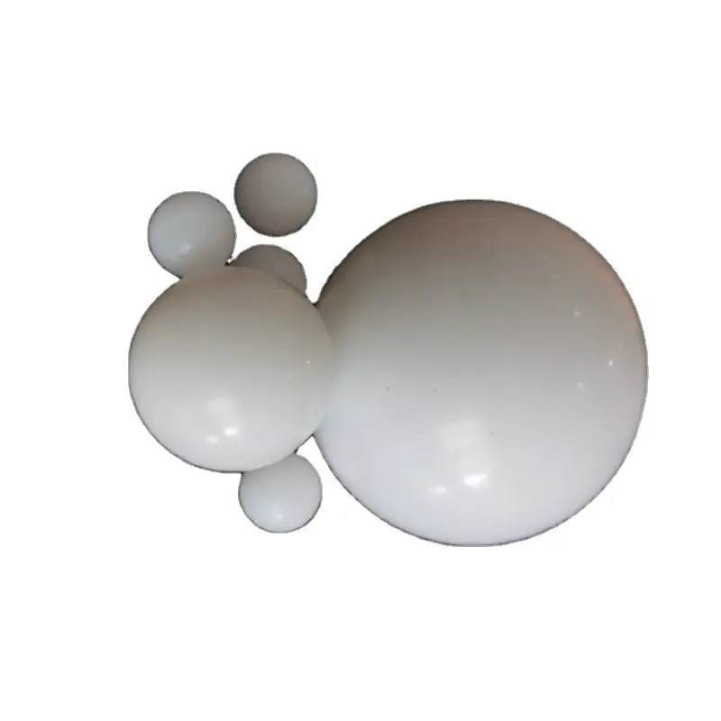 1mm ila 60mm katı beyaz pom büyük sert plastik rulman topu boncuk Delrin bilyalı yüksek hassasiyetli