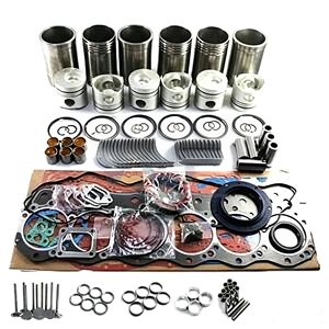 Kit de révision et de réparation de moteur diesel 6D16 6D16T, pièces détachées, chemises de cylindre, marque OEM, garantie d'un an, testé et certifié pour MITSUBISHI - Product Image 1
