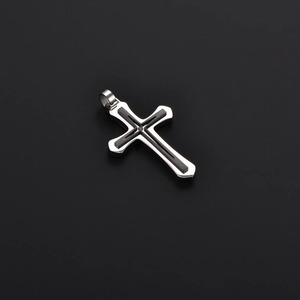 Collar de Acero Inoxidable con Cruz de Circonio para Hombre, Estilo Hip-Hop, Amuleto, Colgante, Accesorios de Joyería Hip-Hop - Product Image 6