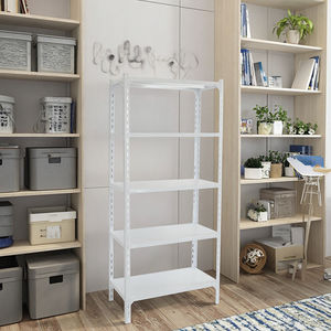 מדפי פלדה בזווית למחסן, מדפי אחסון, מדפי אחסון למחסן, מדפי חדר שינה, סיטונאי מהמפעל - Product Image 3