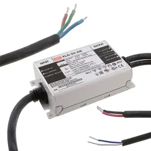 Mean Well-fuente de alimentación DMX, controlador LED para iluminación, XLG, 25W, 50W, 75W, 100W, 150W, 200W, 240W, modo de potencia constante