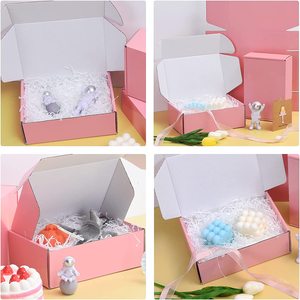 2026 New Pulida Custom Printing logo <strong>pink</strong> <strong>Gift</strong> Box Shipping Box Mailing Parcel Post Printing Corrugated Mailer Box - Product Image 5