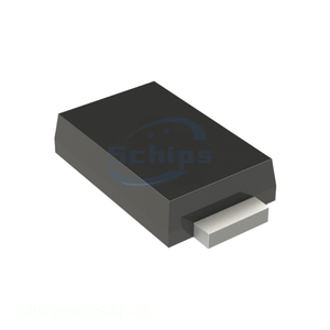 Single Diodes DO-214AC, SMA Flat Leads SBR3M100SAF-13 Components Electronic DIODE SBR 100V 3A SMAF Original One Stop Service - Product Image 1