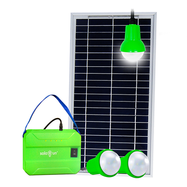 Wholesale 12V Lifepo4 Lithium Battery Home Solar Kit with MPPT Controller Polycrystalline Silicon Solar Panel