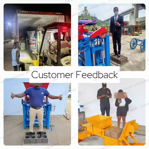 Direktverkauf ab Werk Automatische Ziegelanlage Einfach zu Installierende Ziegelherstellungsmaschine Ein Jahr Garantie Blockformmaschine - Product Image 5